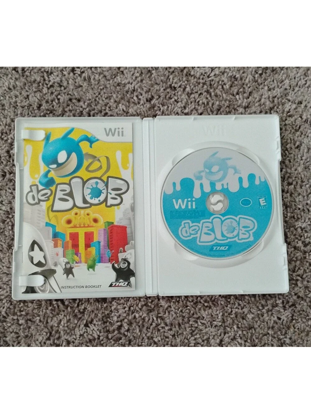 de Blob (Nintendo Wii) – Complete in Box (CIB)